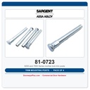 Sargent 81-0723 Trim Mounting Posts | 8200 & 7800 Series | 4-Pack