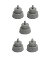 Rockwood 461B Grey DuraFlex Replacement Bumper – 5-Pack