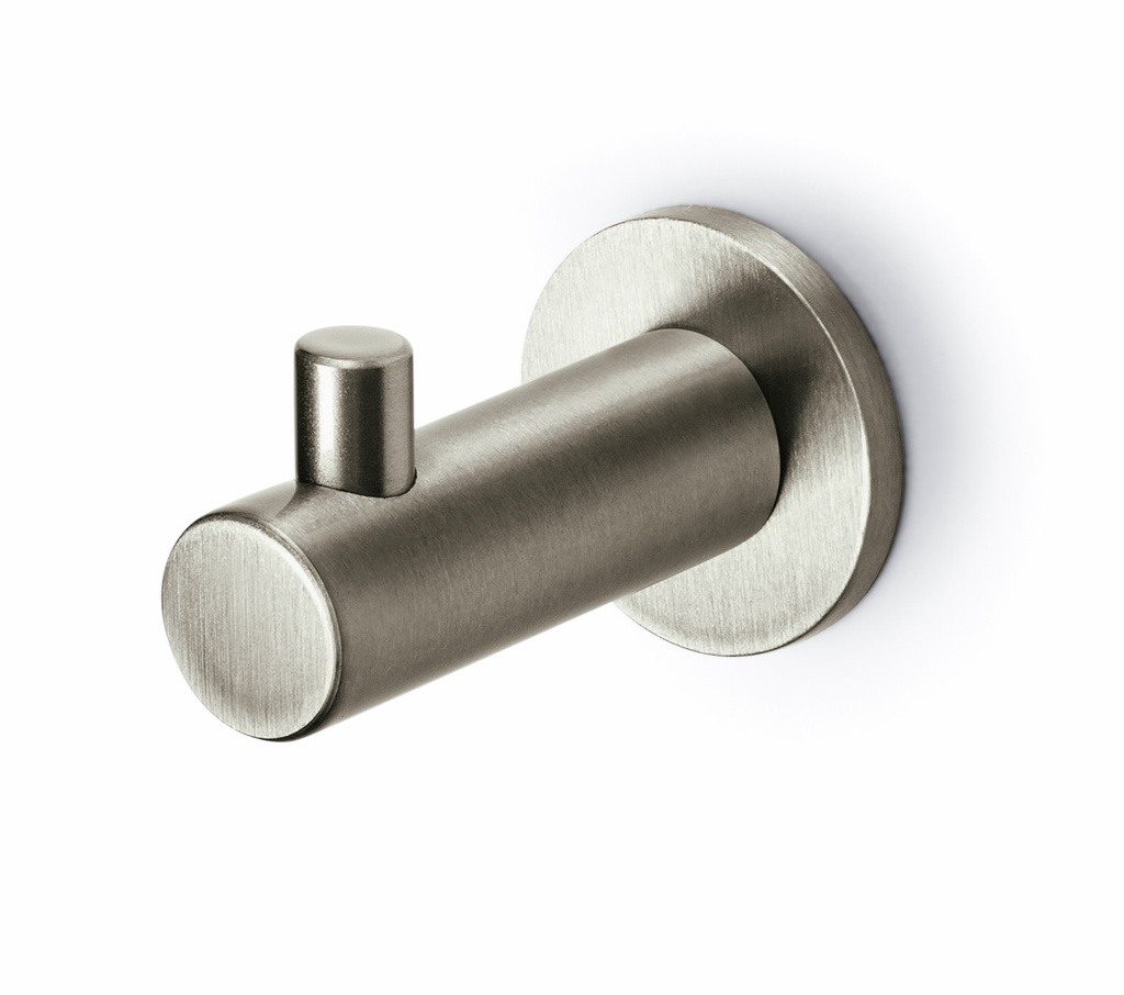 Rockwood RM820 Minimalist Architectural Coat Hook | Solid Stainless Steel | 1-5/8" Projection