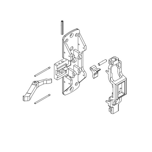 Sargent 68-2164 RHR Center Chassis Assembly - 12-8700 Series