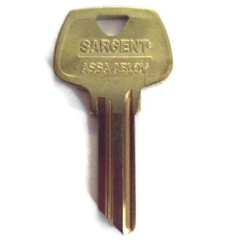 Sargent 265 Key Blank – R Keyway, 5-Pin Nickel Silver, Pack of 10
