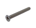 Rockwood SP1004 US32D Machine Screw 1/4-20 x 2 1/4 in 