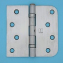 Hager BB1543 4" x 4" NRP Square Hinge x 5/8" Radius Hinge