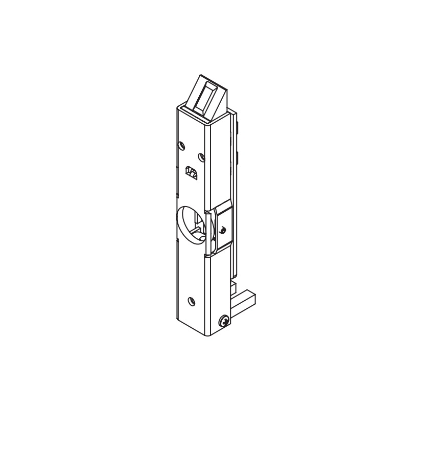 Sargent 98-2520 Mullion Fire Rated Latchbolt Assembly