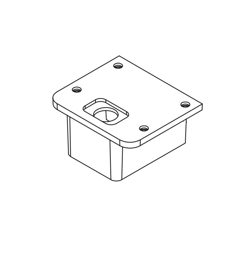 Sargent 98-2559 Fire-Rated Mullion Top Retainer Pack – 12-L980 / 12-980 Series