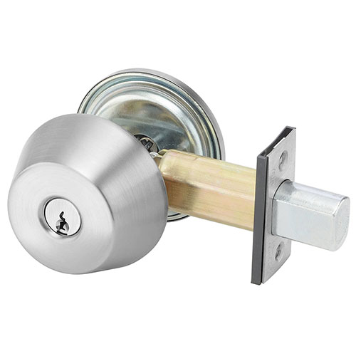 Accentra (Yale) D112 Single Cylinder Deadbolt – Grade 1, 2-3/4" Backset, UL Listed