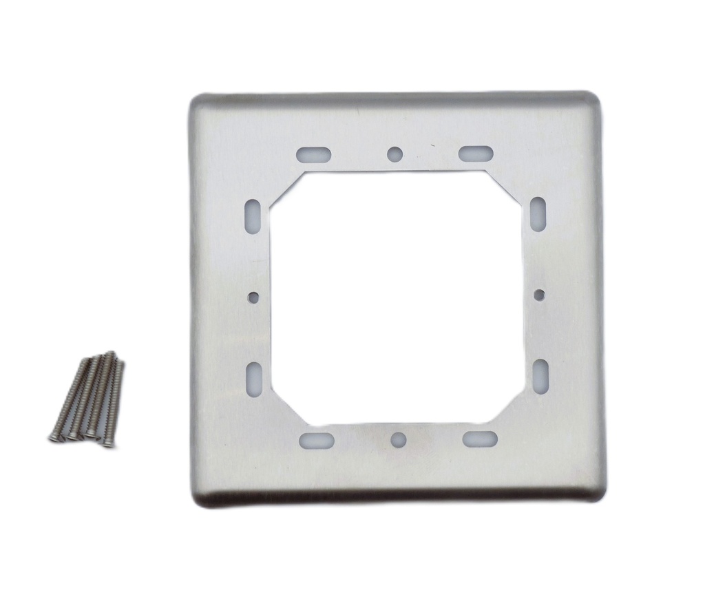 Hager 2-659-0241 Universal Backplate Double Gang Adapter 4.5" RTE