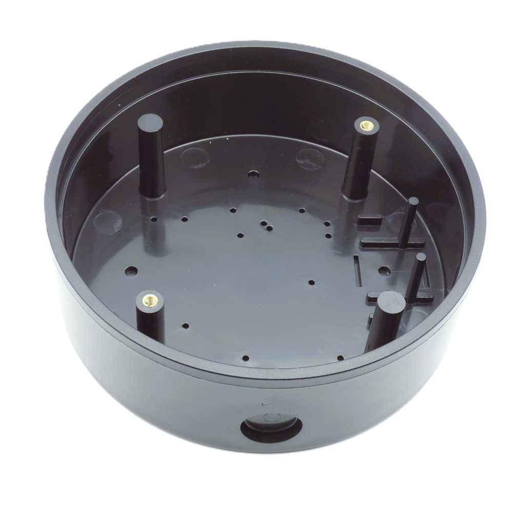 Hager 2-659-0163 Round 6" Surface Mount RTE Box – ABS Plastic