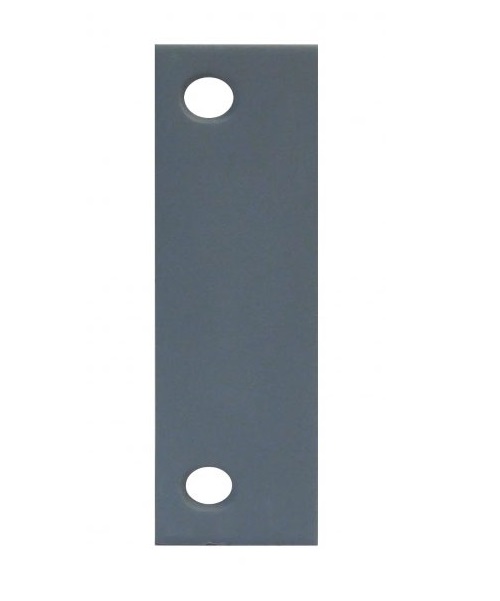Don-Jo FF-50 Frame Hinge Filler Plate 5" x 1-5/8" Grey