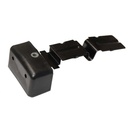 Adams Rite 41-0801-01 End Cap Old Style Black Metal Exit Device