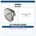 Sargent 28-10XG04 BHW 32D Storeroom Lever Lockset, Cylindrical