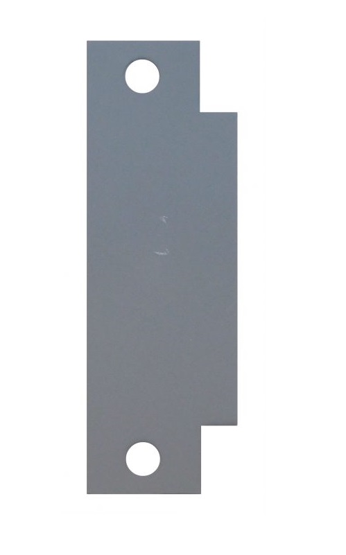 Don-Jo FS-260 Frame ASA Strike Filler Plate 4-7/8" x 1-1/4" Gray