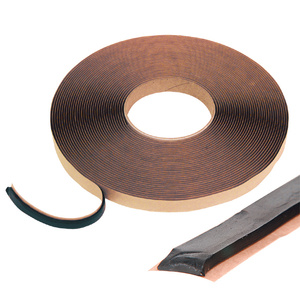 CRL GT104 Black Butyl Glazing Tape 3/8" x 1/16" x 50 ft – AAMA 804.3 Certified