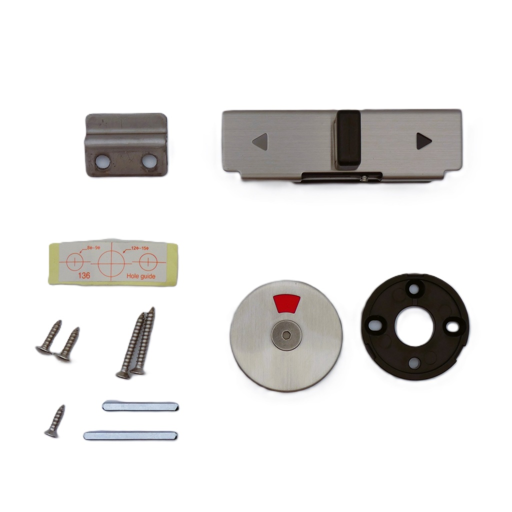 Bobrick 1002612 ADA Indicator Slide Latch for Commercial Restrooms