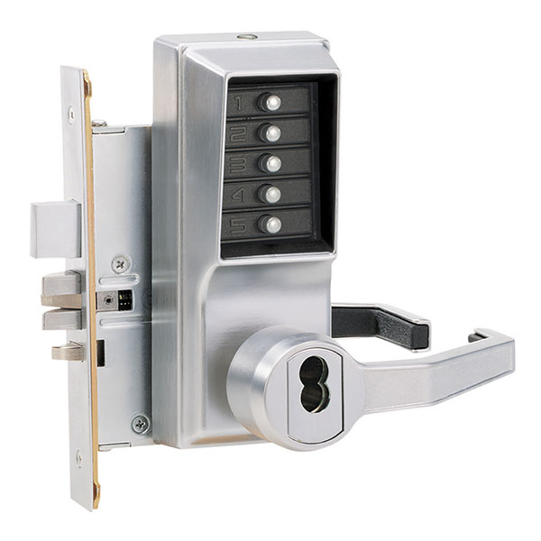 DormaKaba 8148-626 Mechanical Push Button Mortise Lock