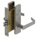 Hager 3870E Classroom Mortise Lockset – Grade 1 ANSI F05 Escutcheon Trim