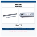 Sargent 25-HTB Track Arm – Pull Side Hold Open w/ Bumper for 351 Powerglide Closer