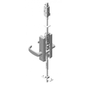 Sargent 700143-ETL-26D Concealed Vertical Rod Multi-Point Lock 84"-96" Satin Chrome 26D
