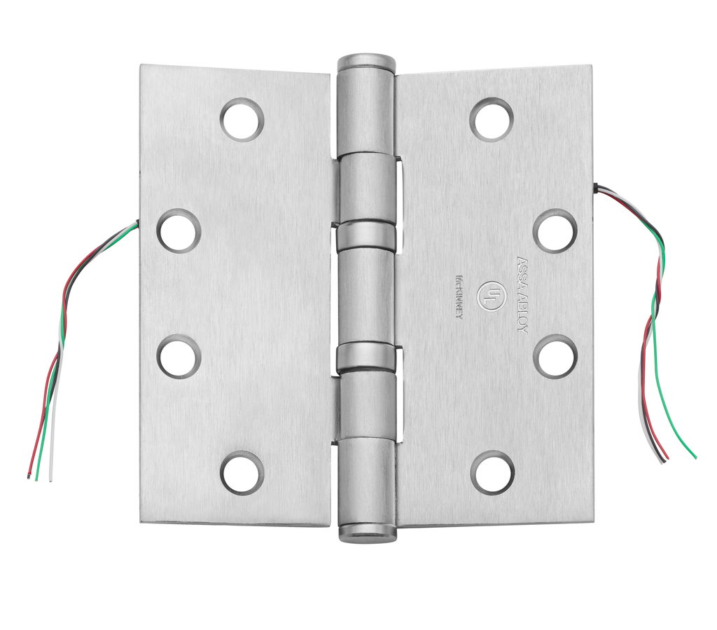 McKinney TA2714 CC4 Electric Hinge 4-1/2x4-1/2 Ball Bearing US26D