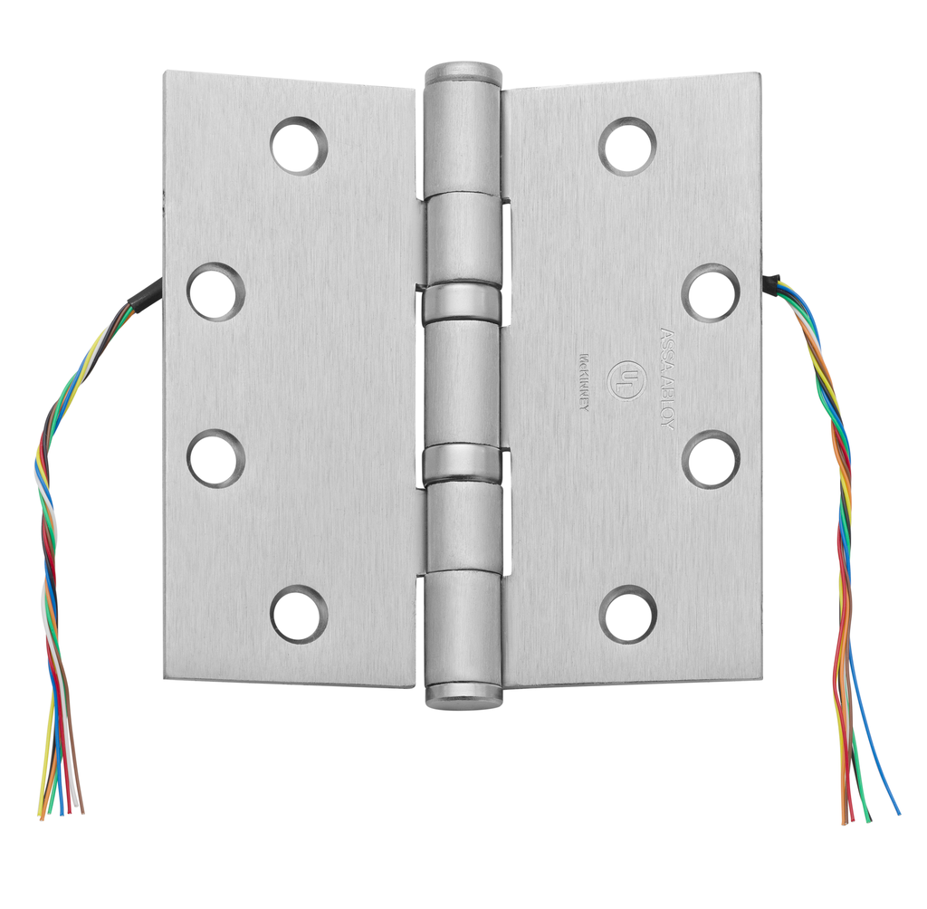 McKinney TA2714 CC8 4-1/2x4-1/2 Ball Bearing 8-Wire Electric Hinge