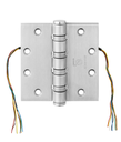 McKinney T4A3786 CC8 Heavy Weight Electric Hinge 4-1/2" x 4-1/2" | 8-Wire Concealed Circuit