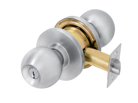 PDQ SV176 CQ Grade 2 Privacy Knob Lockset | Cylindrical Interior