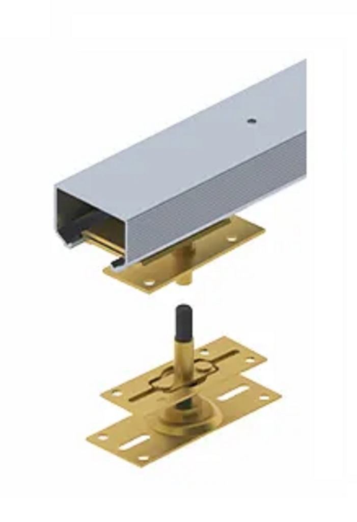 Hager 9570RC Heavy Duty Bi-Fold Sliding Door Track Set | 125 lb Capacity