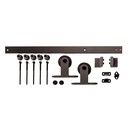 Hager 9456 eConestoga Economy Series Barn Door Track Set and Hardware Kit 