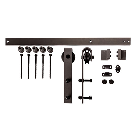 Hager 9457 eConestoga Economy Series Barn Door Track Set and Hardware Kit
