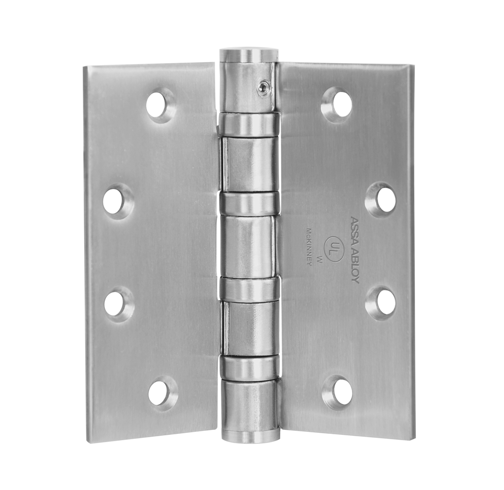 McKinney T4A3386 NRP 4-1/2x4-1/2 Heavy Weight Ball Bearing Hinge | Non-Ferrous, NRP, .180 Gauge