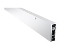 Pemko 4131CRL Fire-Rated Surface or Semi Mortised Automatic Door Bottom, Clear Aluminum, Black Sponge EPDM Insert, 3/4" Max Drop