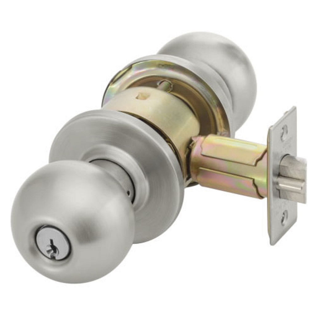 Accentra CA 4605YC Grade 2 Storeroom Knob Lockset - Yale 