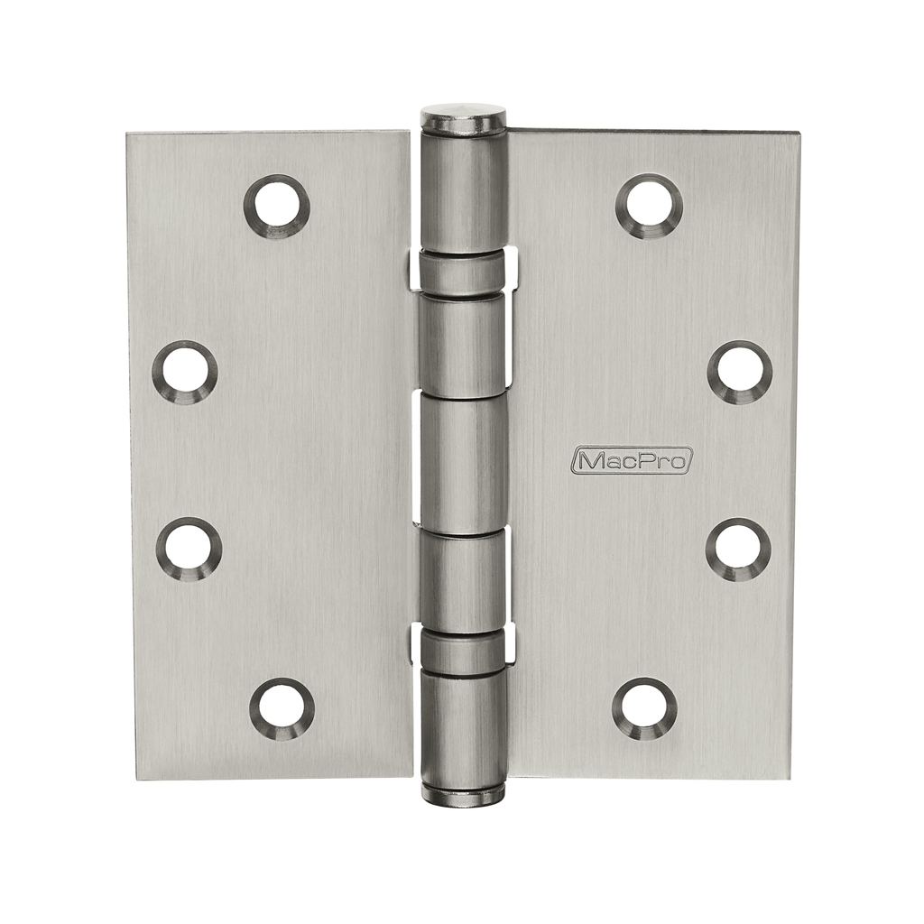 McKinney MacPro MPB91 Ball Bearing Hinge 4-1/2x4-1/2 US32D Satin Stainless