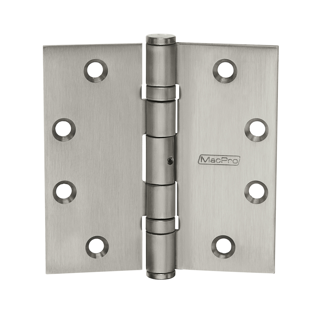 McKinney MacPro MPB91 NRP Ball Bearing Hinge 4-1/2x4-1/2 US32D Satin Stainless