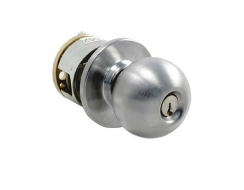 Sargent 28-C-OB Outside Knob Trim | 30 Series Exit Device | US26D Satin Chrome