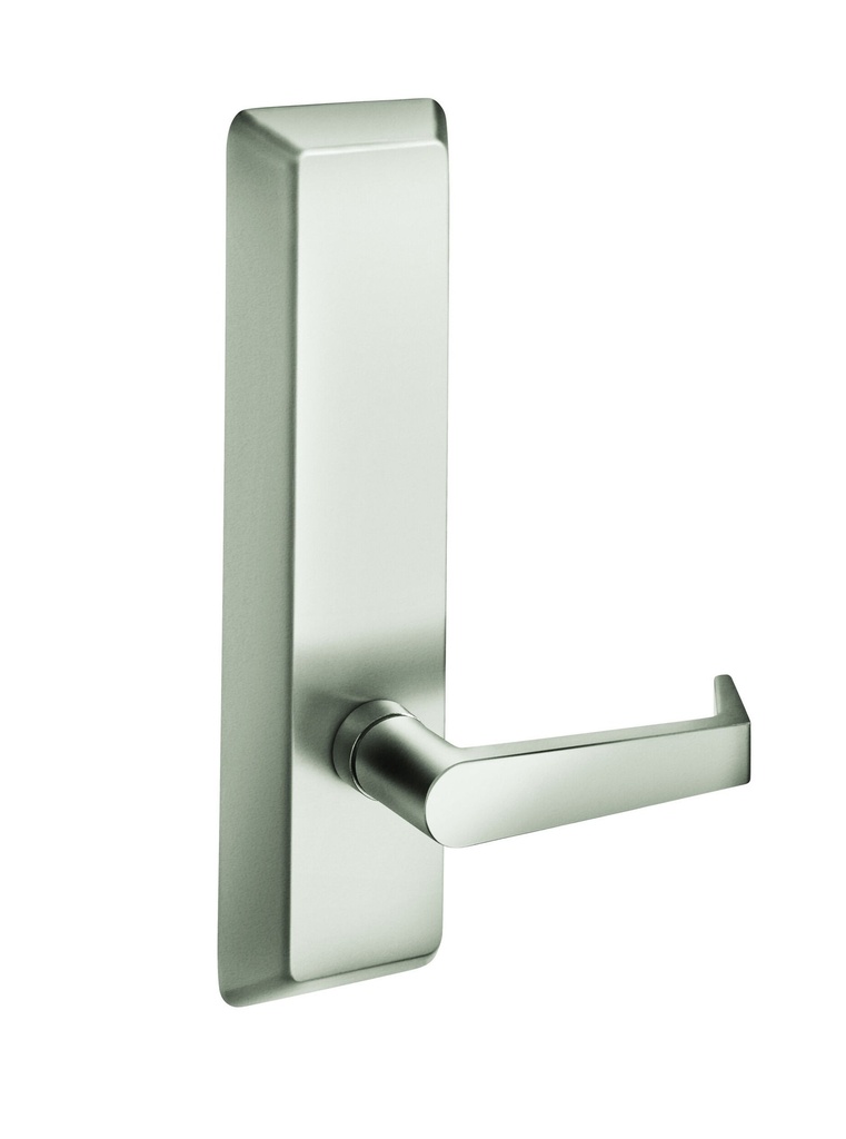 Accentra AU 628F Outside Exit Device Trim | 620F Wide Escutcheon | Passage/Dummy | Grade 1