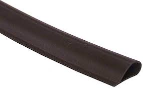Pemko S88D Dark Brown Adhesive-Backed Fire/Smoke Silicone Seal Perimeter Gasketing, 1/4" Height x 1/2" Wide