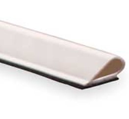 Pemko S88W SiliconSeal 1/4" Bulb Perimeter Gasket – White