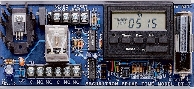 Securitron DT-7 Digital 7 Day Timer 