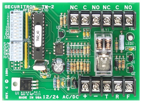 Securitron TM-2 Time Master II Multi-Function Timer, 1-255 seconds