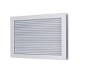 NGP L-A700-BF Aluminum No Vision Door and Partition Louver