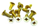 Hager 1-800-7225, Hinge Screws, Machine 12-24 x 1/2" FPHM US3