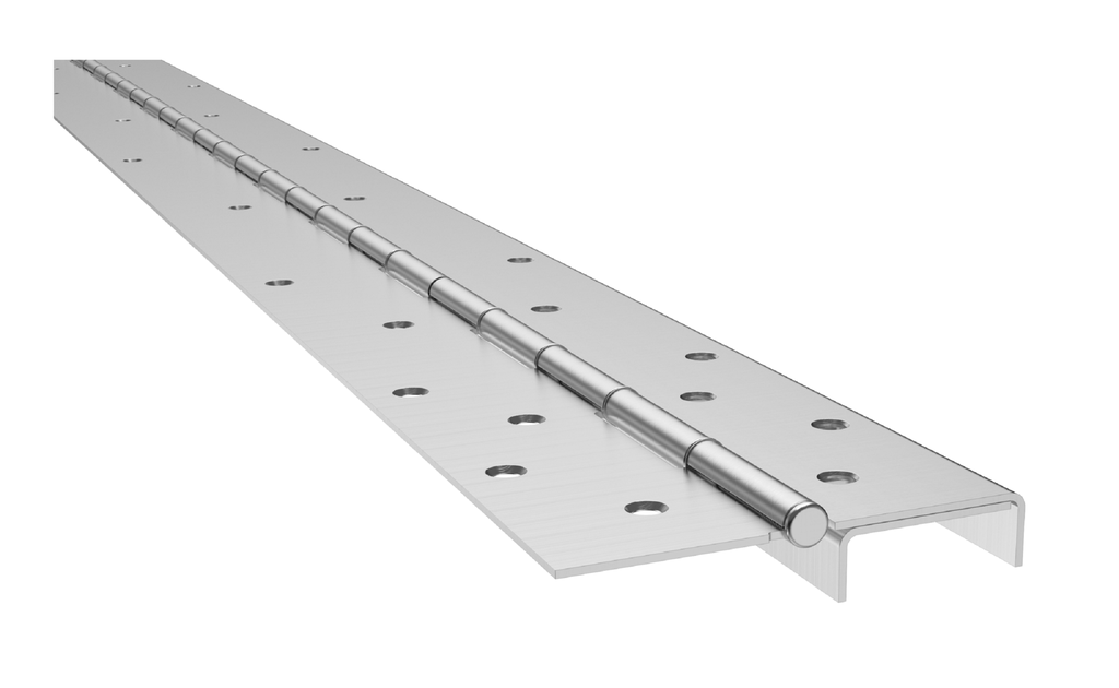 Markar HG305 Stainless Steel Hinge Guard Continuous Hinge | 300 Series | UL Fire Rated