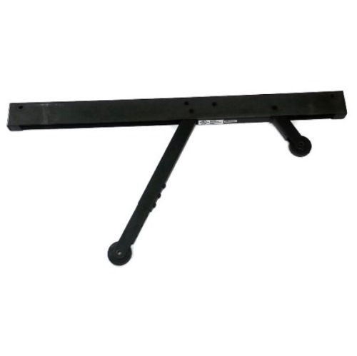 ABH 3780 Universal Soffit-Mounted Door Coordinator – Black, UL Listed 3-Hr Fire Rated