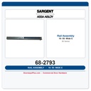 Sargent 68-2793 16-55-86/87/88/89 Rail Assembly E-wide
