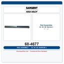 Sargent 68-4677 53-55-58 J Narrow Rail Assembly