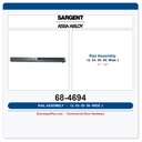 Sargent 68-4694 12-53-55-56 J Wide Rail Assembly