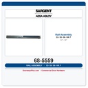 Sargent 68-5559 RAIL Assembly W HK-53-55-56-F