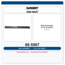 Sargent 68-5567 16-55-56-F Wide Rail Assembly