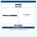 Sargent 68-5463 FM-F Rail Assembly